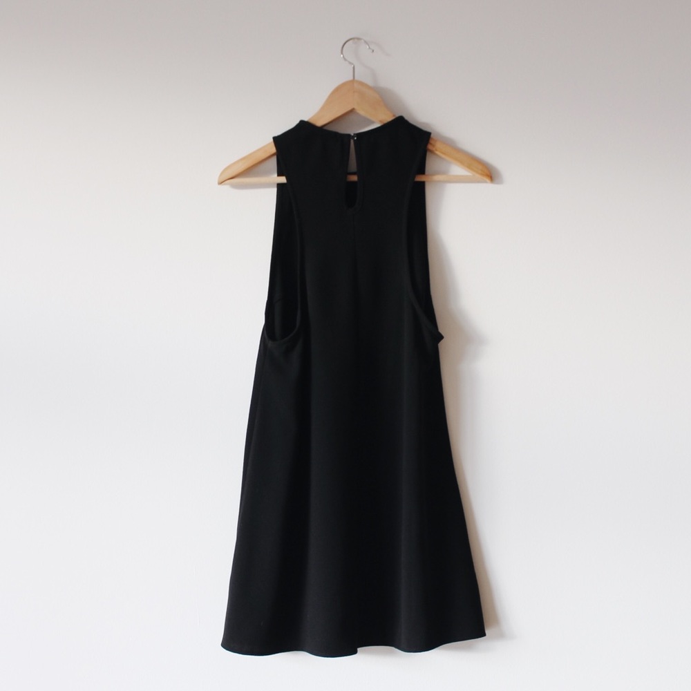 American Apparel Black Shift Dress - Picture 3 of 6